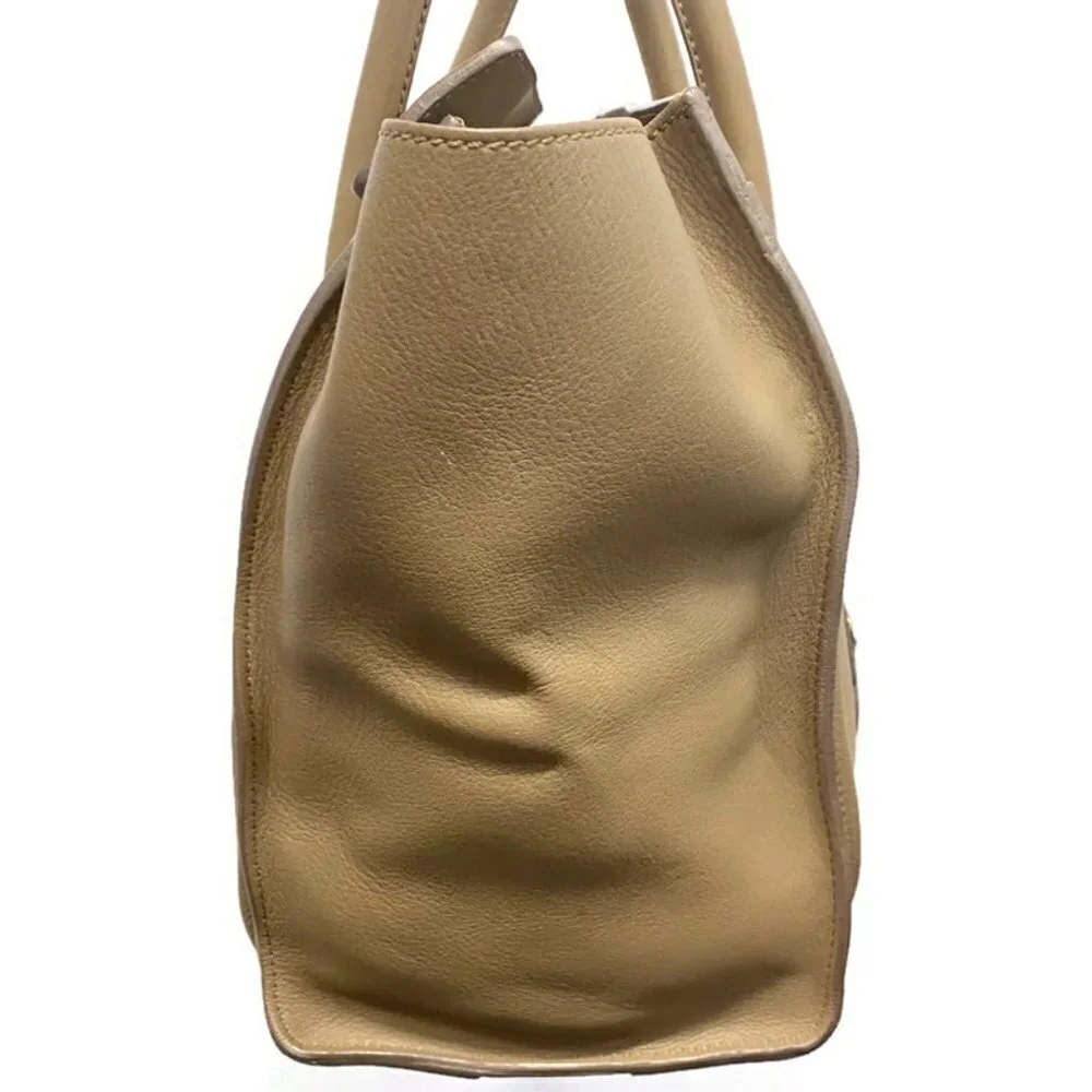 Celine - Taupe Mini Luggage Tote - Picture 4 of 10